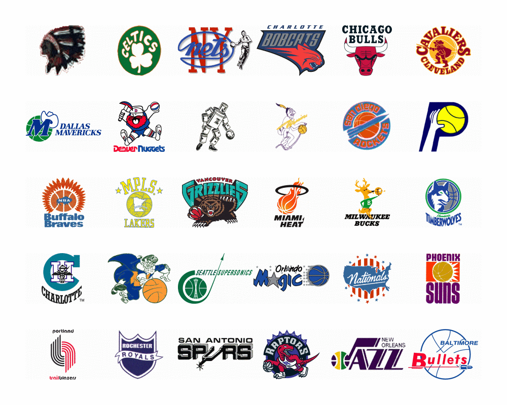 一文读懂NBA30强队标演变史 看完都能成为真球迷